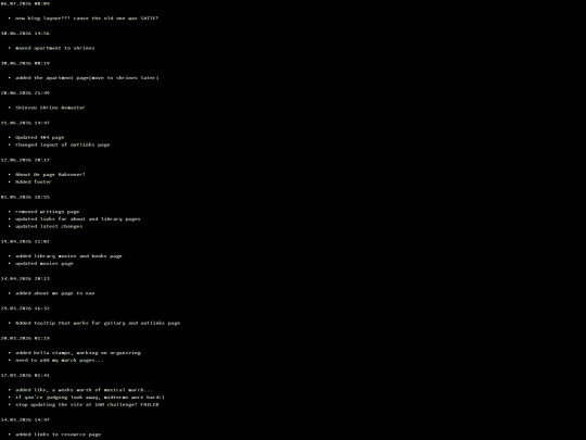 iframes/changelog screenshot