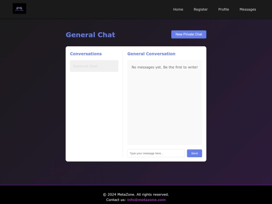 messaging screenshot