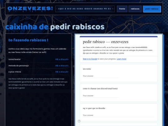comissoes screenshot