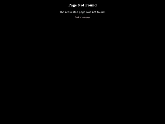 not_found screenshot
