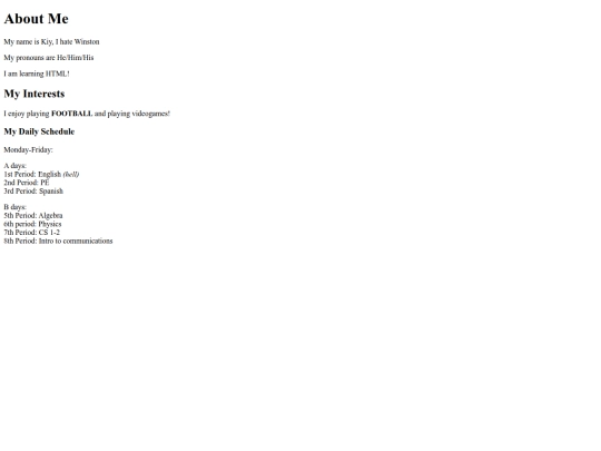 index screenshot