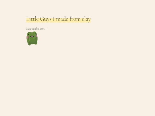 clay screenshot