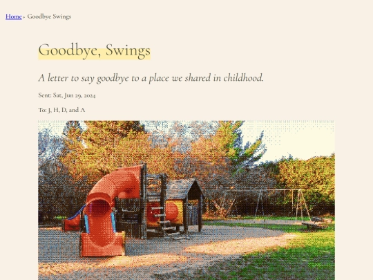 goodbye-swings screenshot