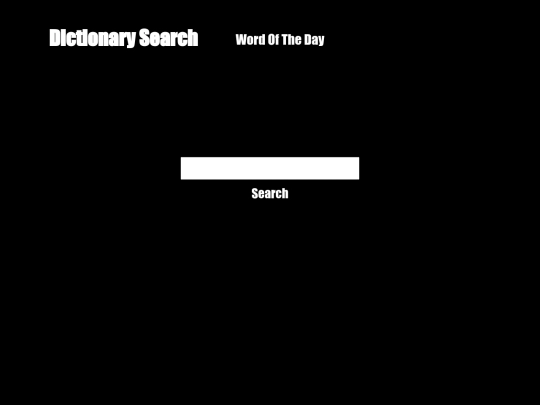 dictionary screenshot