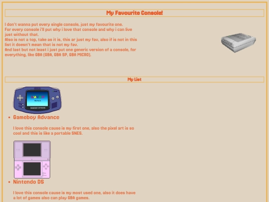 console screenshot
