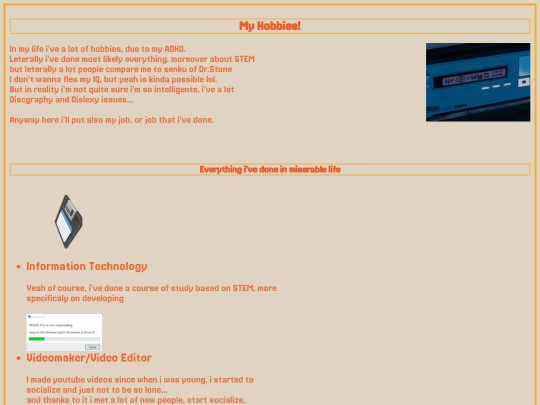 hobby screenshot