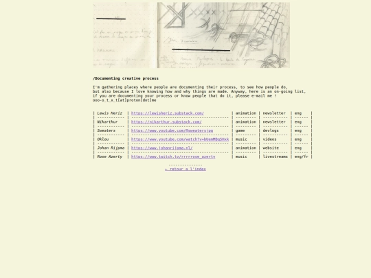 people documenting creative process screenshot