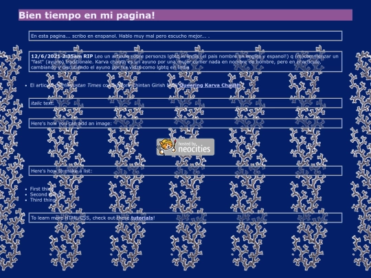 pagina screenshot