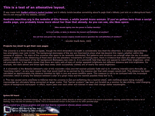 sostratapersonaltest screenshot