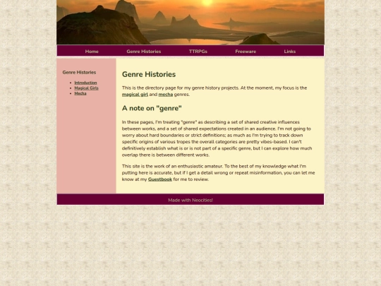 genre screenshot