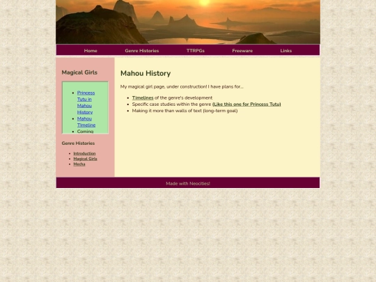 mahou screenshot