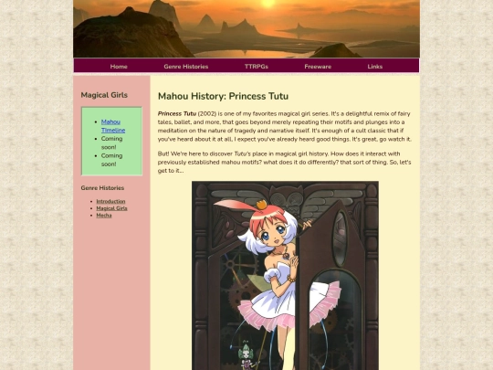 mahou/tutu_history screenshot