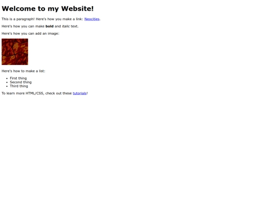 index screenshot