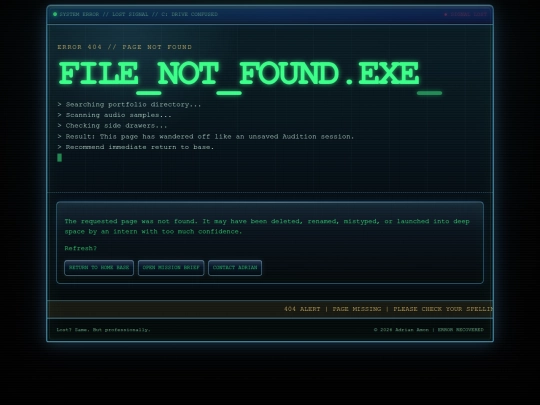404 screenshot