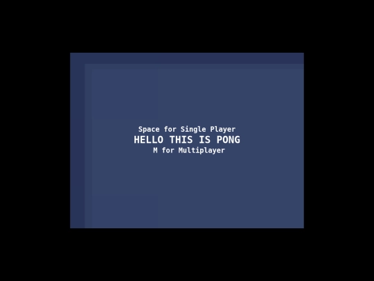 pong screenshot