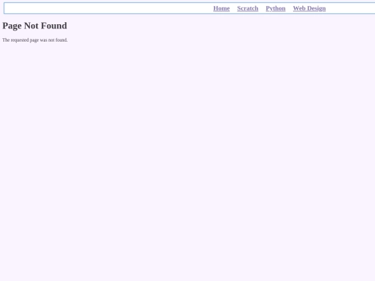not_found screenshot