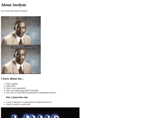 aboutme screenshot