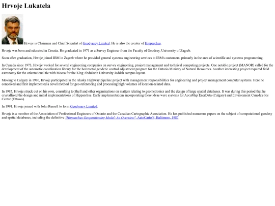homepage/lukatela screenshot