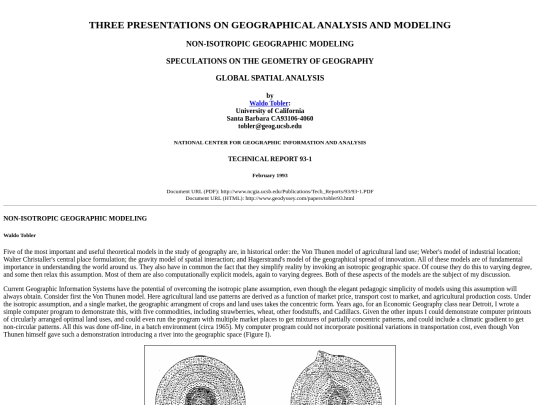 papers/tobler93 screenshot