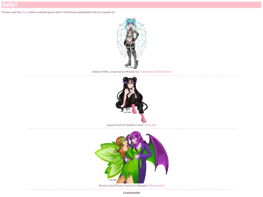 1/dollz screenshot