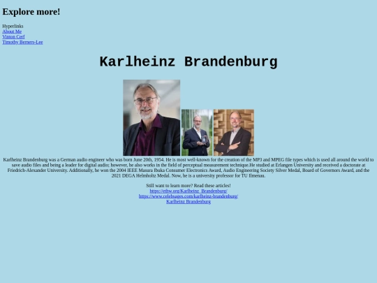 KarlheinzBrandenburg screenshot