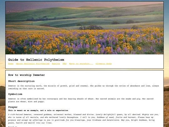 GTHP/WTW/OG/Demeter screenshot