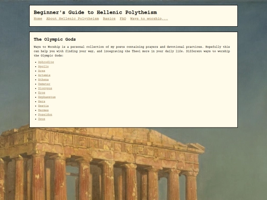 GTHP/WTW/OlympicGods screenshot