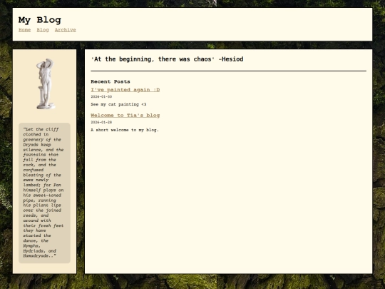 blog screenshot