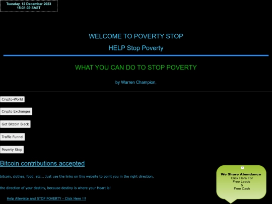 Poverty_Stop screenshot