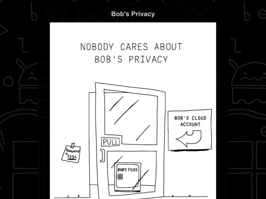 2024/bobs-privacy screenshot