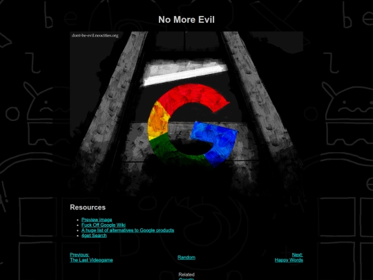 2024/no-more-evil screenshot