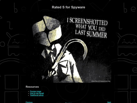 2024/rated-s-for-spyware screenshot