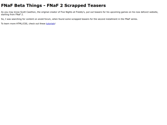 fnaf2teasers screenshot