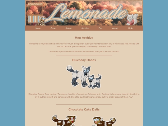 archive screenshot