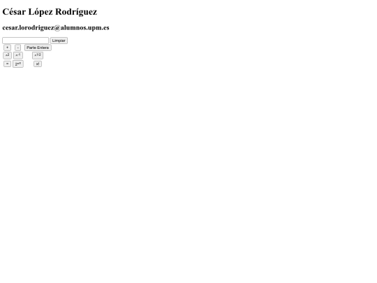 CalculadoraPruebaJQuery/calculadora screenshot