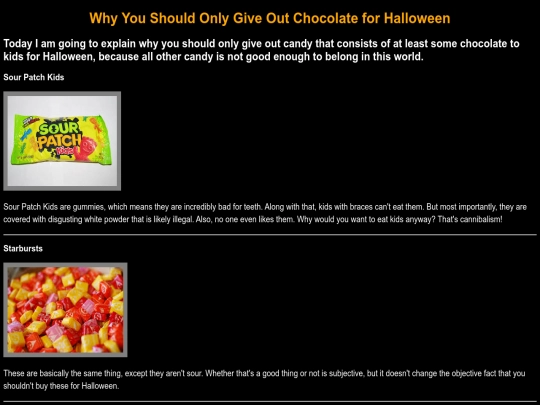 halloween screenshot