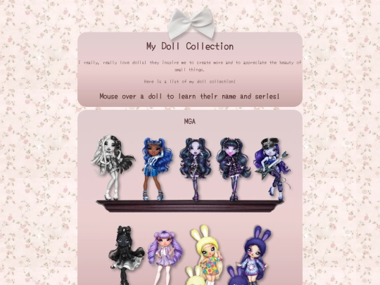 collection/dolls/dolls screenshot