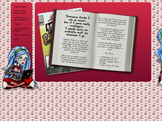 fanpages/minipages/ghoulia/ghoulia screenshot