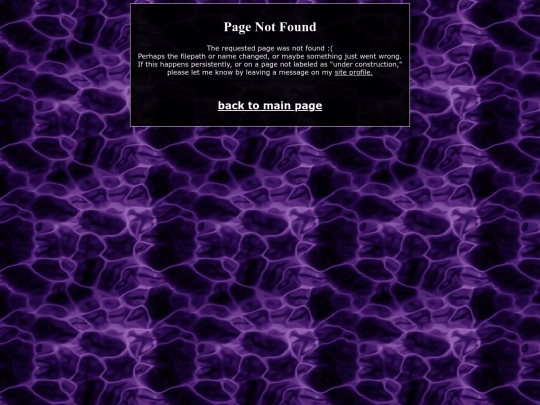 not_found screenshot