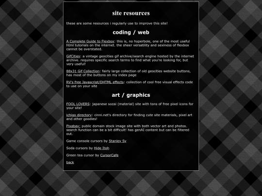 sidebar/resources screenshot