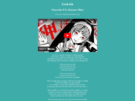 sidebar/vocaloid/godish screenshot