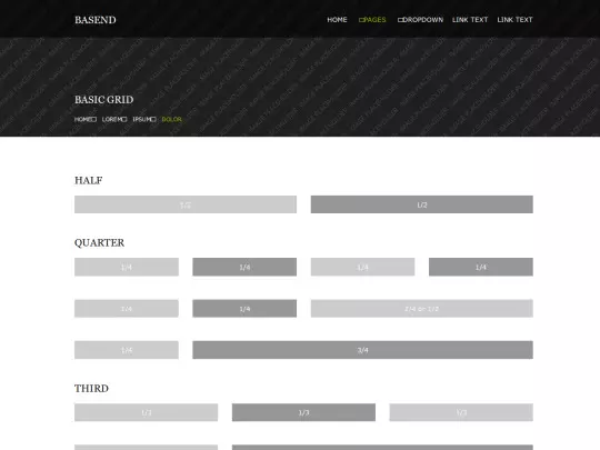 mohammed-gafar/pages/basic-grid screenshot