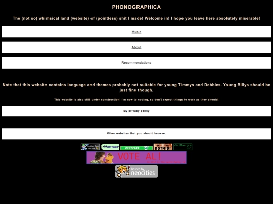 index screenshot