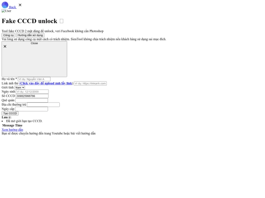 sieutool/tool-cccd screenshot