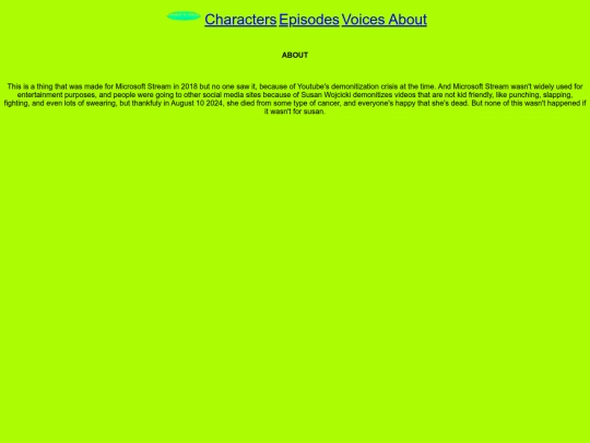 RCW About screenshot