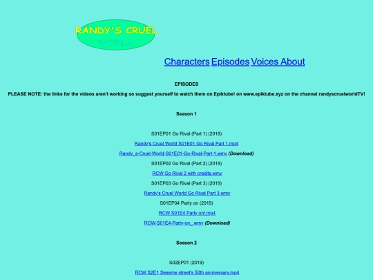 RCW Episodes screenshot