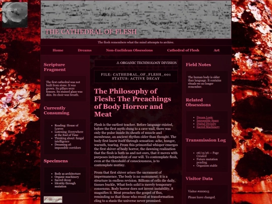 philosophyofflesh screenshot