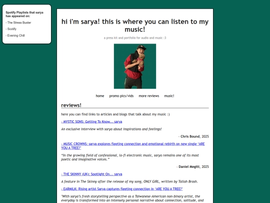 reviews screenshot