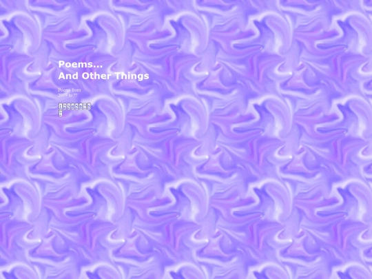 Poems screenshot