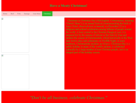 Christmas screenshot